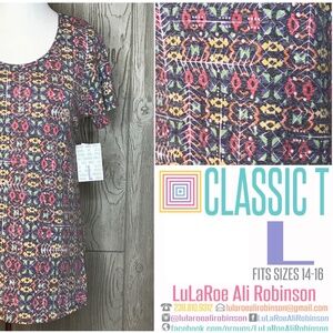 LuLaRoe Classic T - Size L - NWT